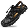 Popular large size summer men's shoes breathable sandals casual mesh shoes hollow soft sole travel shoes new slippers