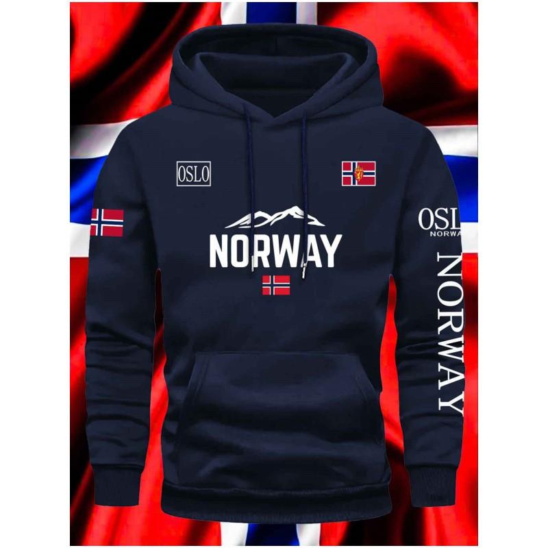 Felpa con Cappuccio Stampata Vestibilità Larga Pullover Casual per Adolescenti Uso Quotidiano