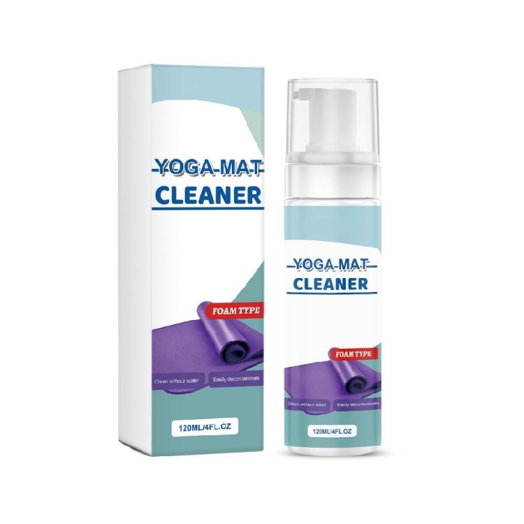 Efficient Quick Drying Foaming Cleaner For Yoga Mats 120ml Dirt And Sweat Removal Odor Control Sport Exercise Mat Cleaning Solution