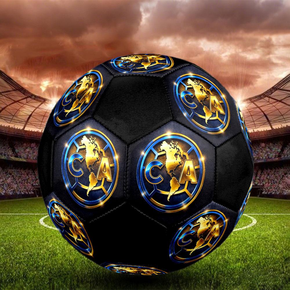 1pc Club America Soccer Ball Size 5 Indoor Soccer Ball Fashion Colorful Backyard Game - Great For Sports Fans Gift HE19