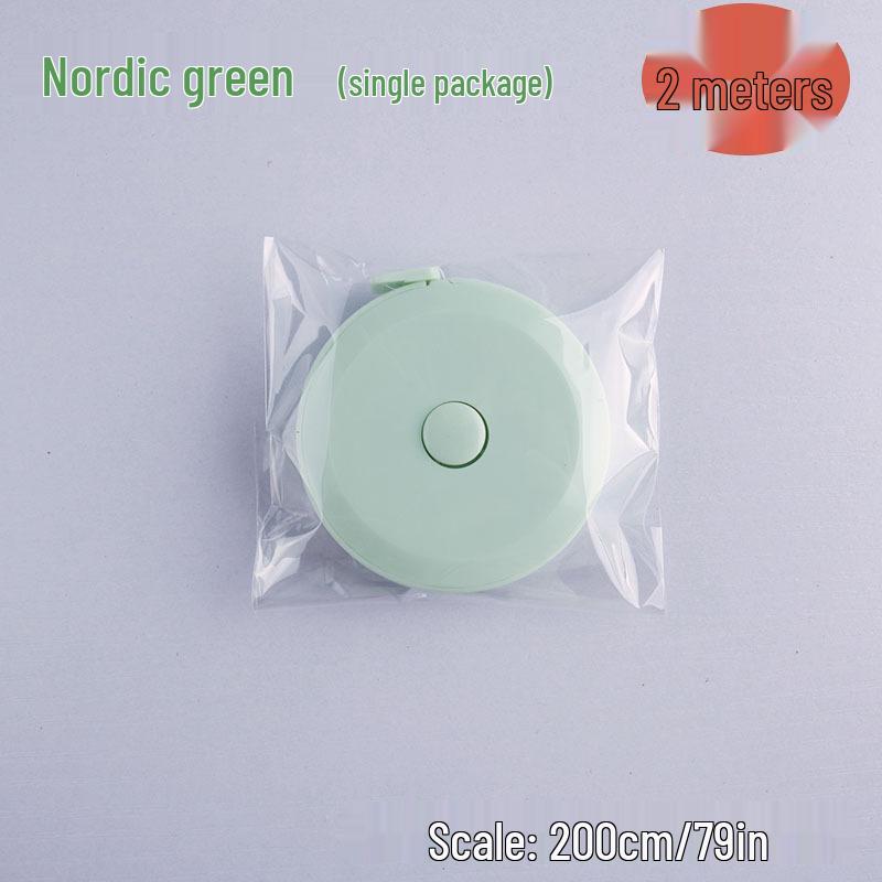 Portable 2m & 1.5m Dressmaker's Tape Measure for Bust, Waist, and Hips - Soft, Boxed, Mini Ruler