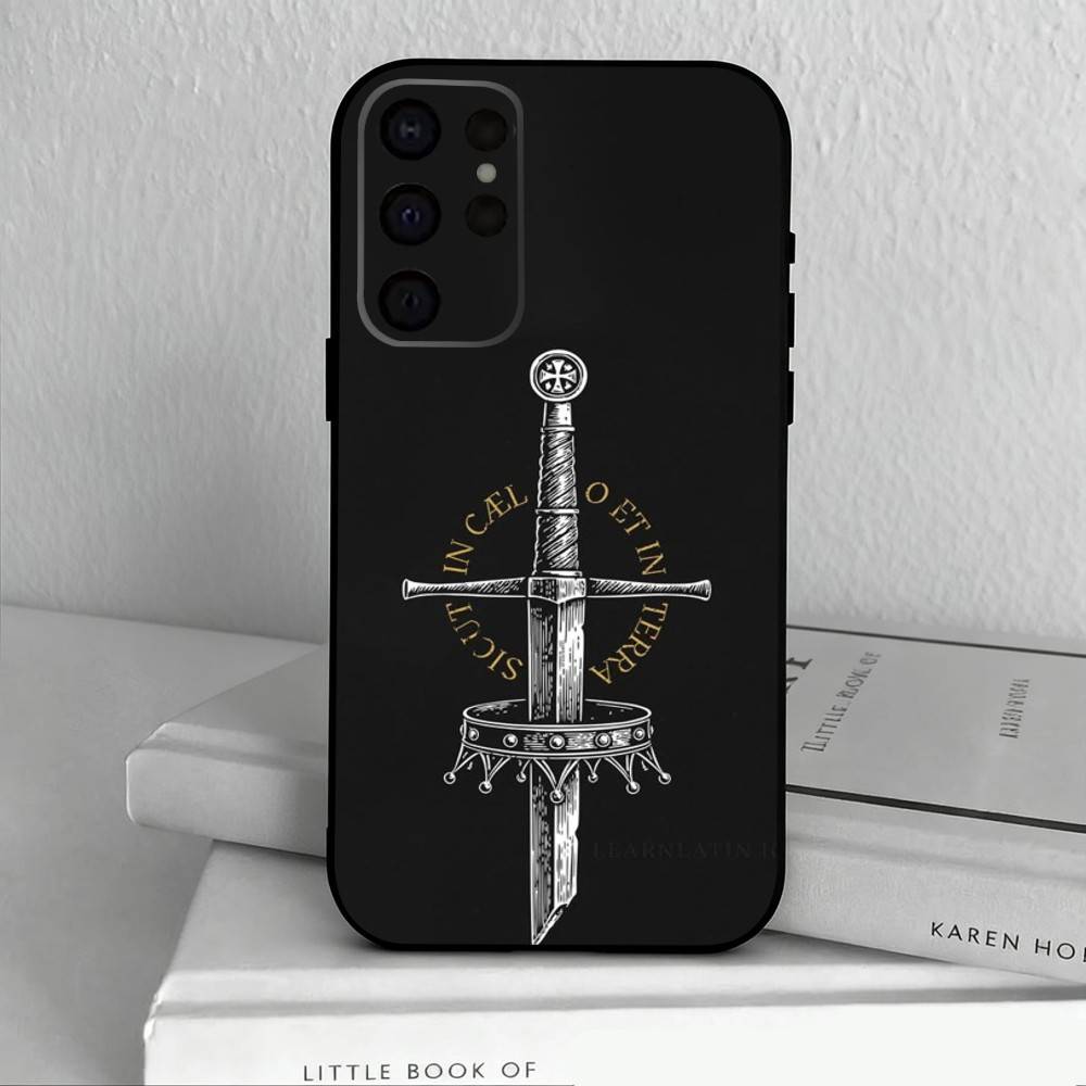 KCD Kingdom C-Come D-Deliverance Phone Case For Samsung S25,24,23,22,30,21,10,9,Ultra,Plus,Lite,FE,4,5 G Soft Black Case