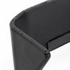 Black 3D-Printed Camera Display Shade with a Matte Retaining Frame and Raised Sections for Action Camera Bright Outdoor Framing, Action Filming,