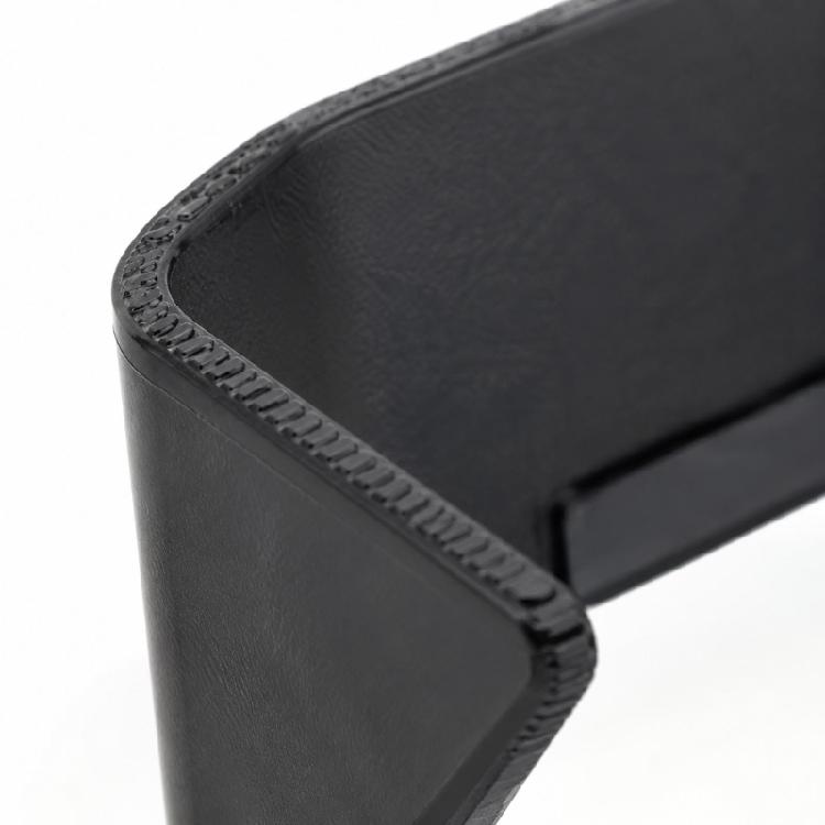Black 3D-Printed Camera Display Shade with a Matte Retaining Frame and Raised Sections for Action Camera Bright Outdoor Framing, Action Filming,
