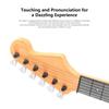 4-string Children Electric Guitar Toy with Music Light Beginner Electric Guitar Ukulele Children's Toy Musical Instrument Gift