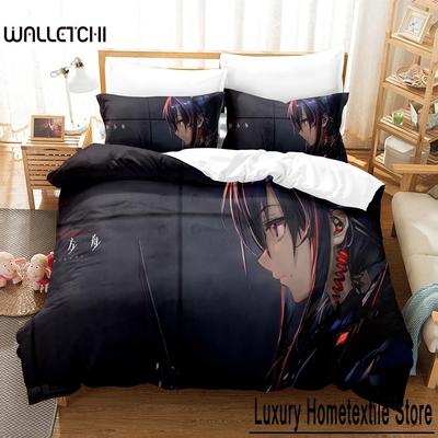 Fashion Anime 3D Arknights Bedding Sets Duvet Cover Set With Pillowcase Twin Full Queen King Bedclothes Bed Linen Customizable