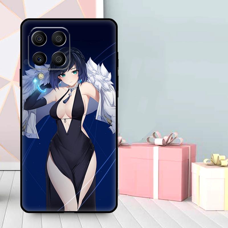 Yelan Genshin Impact Case For Samsung Galaxy M16 M31 M21 M13 M33 M53 M15 M35 M55 M36 M56 M12 M32 M52 M14 M34 M54