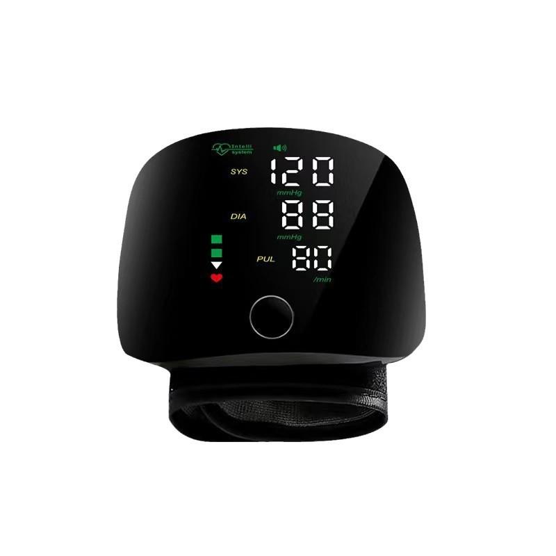 Talking Bp Machine Electronic Digital Usb Upper Wrist Automatic a Blood Pressure Monitor Watch abs