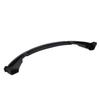 Front Bumper Lip Spoiler Splitter 3 Stage Front Bumper Lip Body Kit Replacement for Tesla Model 3 2023+ Bright Black