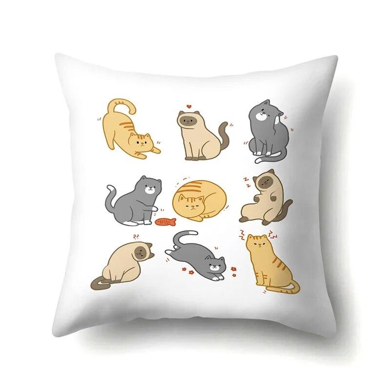 Animal Pattern Pillowcase, Home Sofa Cushion Cover, Living Room Bedroom  Cover
