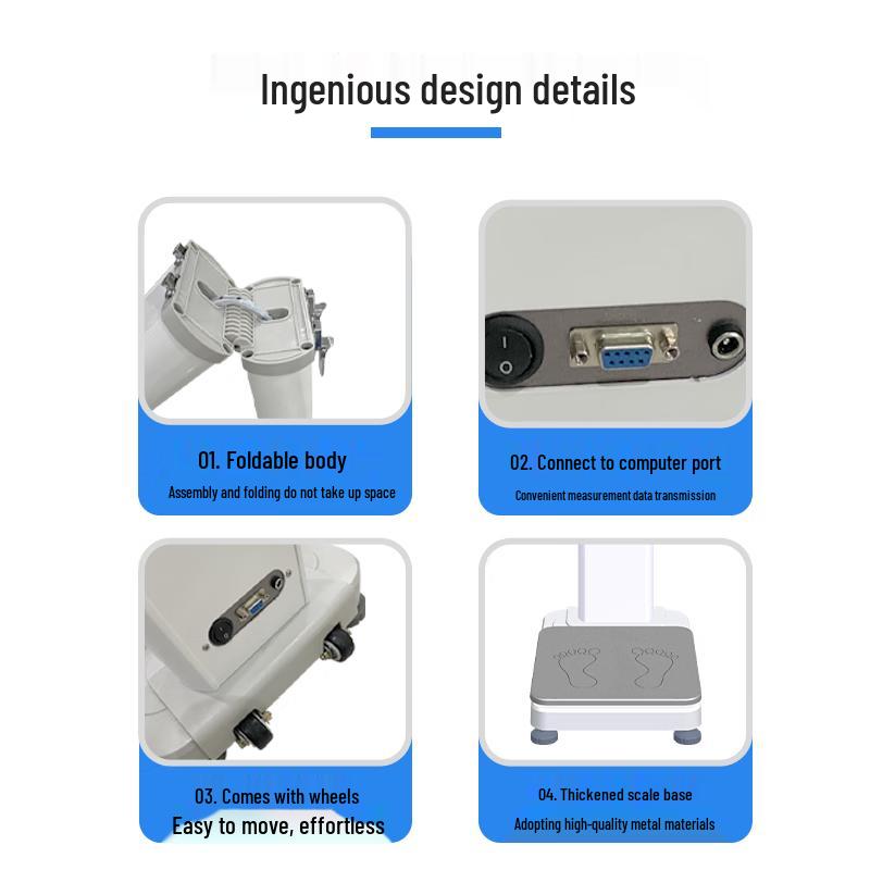 Ultrasonic Height and Weight Measurement Scale