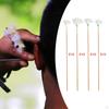 10 Professional Adult Kids Goose Feather Ear Tips / Soft Plug Earwax Remover Cleaning Tool