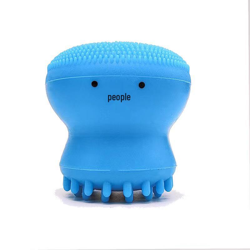 

Silicone Jellyfish Face Cleansing Brush - Soft Bristles & Deep Cleaning Massage 5.3*5.1CM