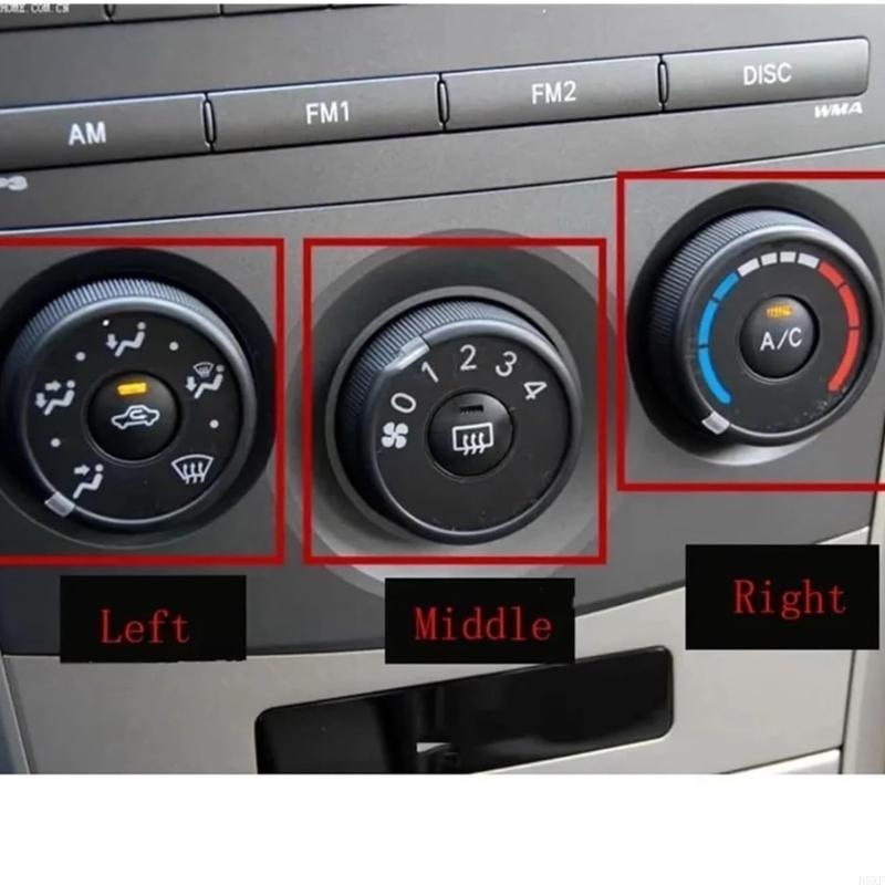 2025 New Automotive Switches Replacement Universal Car Climate Knob for Automotives