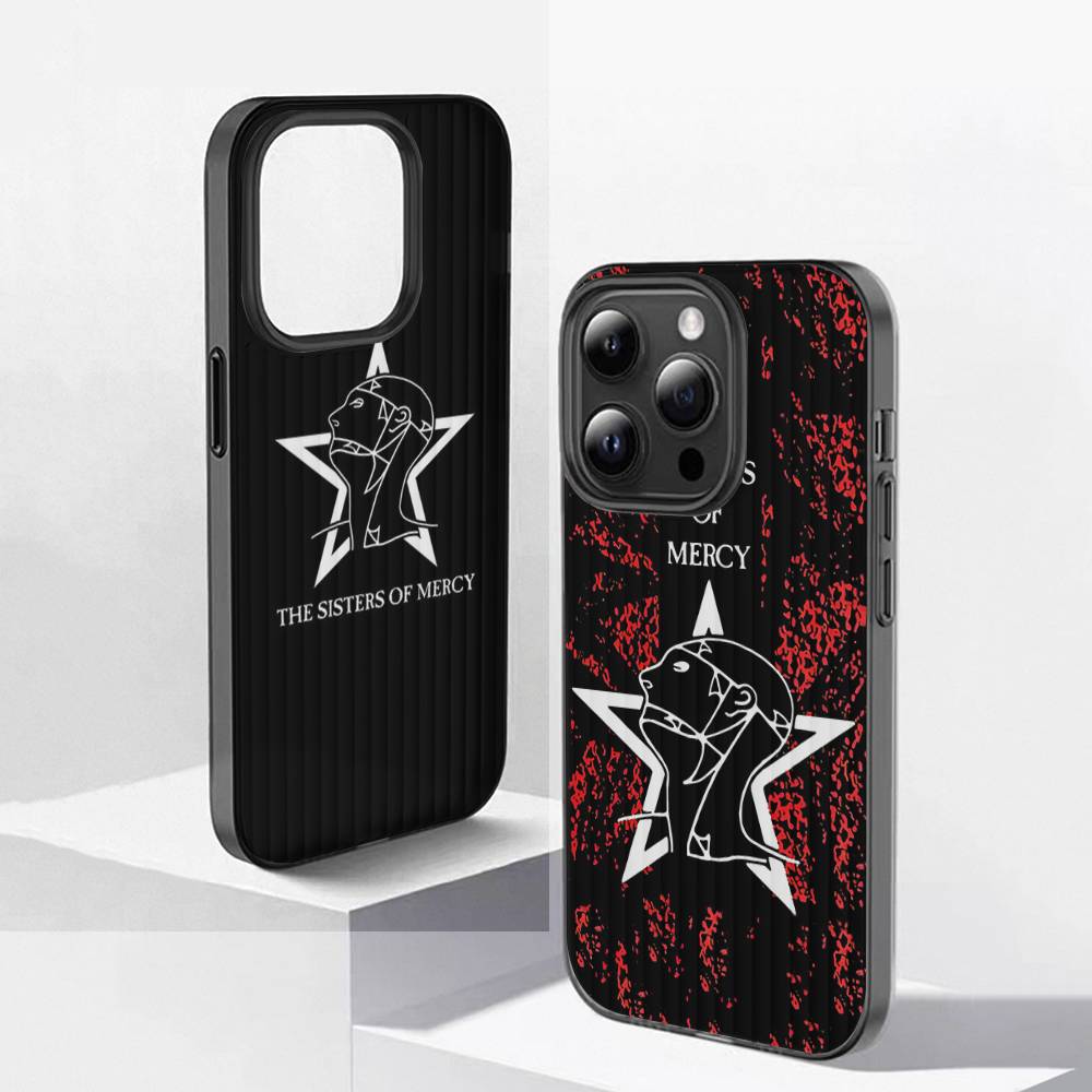 The Sisters Of Mercy Band For IPhone 17 16 15 14 Plus 13 12 11 Pro Max With Shockproof Protective Phone Cover