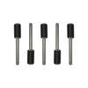 12.7mm Sanding Mandrels 3.17mm 6.35mm Rubber Silver