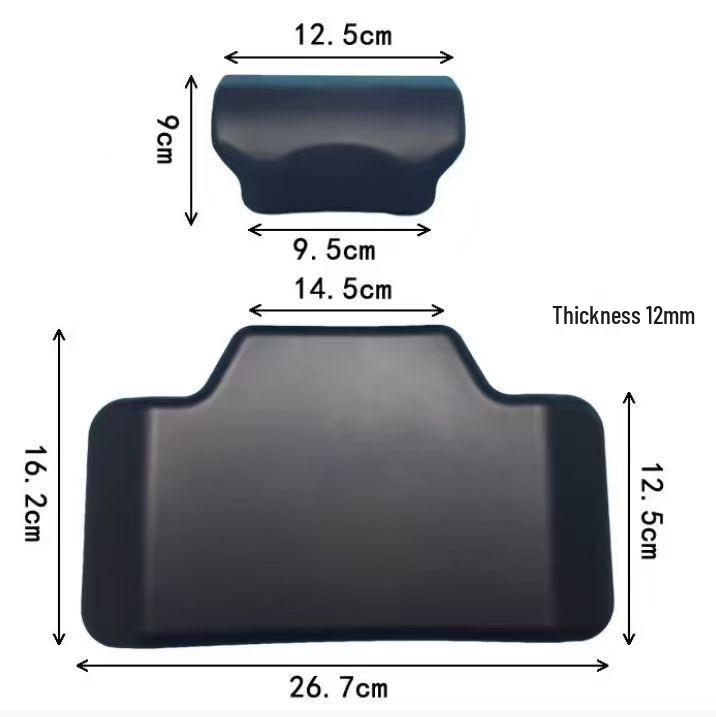 Universal Large-Capacity Quick-Release Tail Box for Cross-Country and Electric Motorcycles
