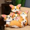 Niedlicher Corgi Überwurf Kissen Plüschtier Puppe Kinder Bett Schlafkissen Puppe Mädchen Beruhigende Stoffpuppe