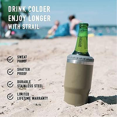 Stainless Steel Thermos Cup Double-layer Thickened Vacuum Keep Cooling Bottle for Drinks Beer Thermal Insulation Mug With Opener