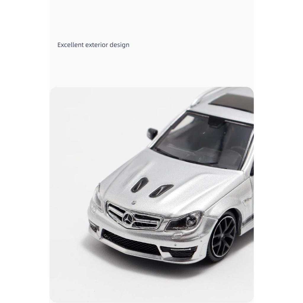 1/64 BENZ C63 Edition 507 Wagon Alloy Scale Car Model Diecast Metal Miniature Car Static Collection Toy Car Vehicles Birthday Gif