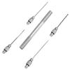 Secure Grip Fishing Bait Needle with Line Scissors Bait Drill Stringer Bait Needle Kit  for Pellets