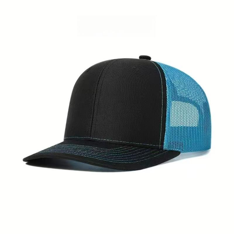 Richardson 112 Unisex Siatkowa Czapka Trucker Oddychający Kapelusz Przeciwsłoneczny z Lekko Zakrzywionym Daszkiem Czapka Baseballowa dla Wszystkich