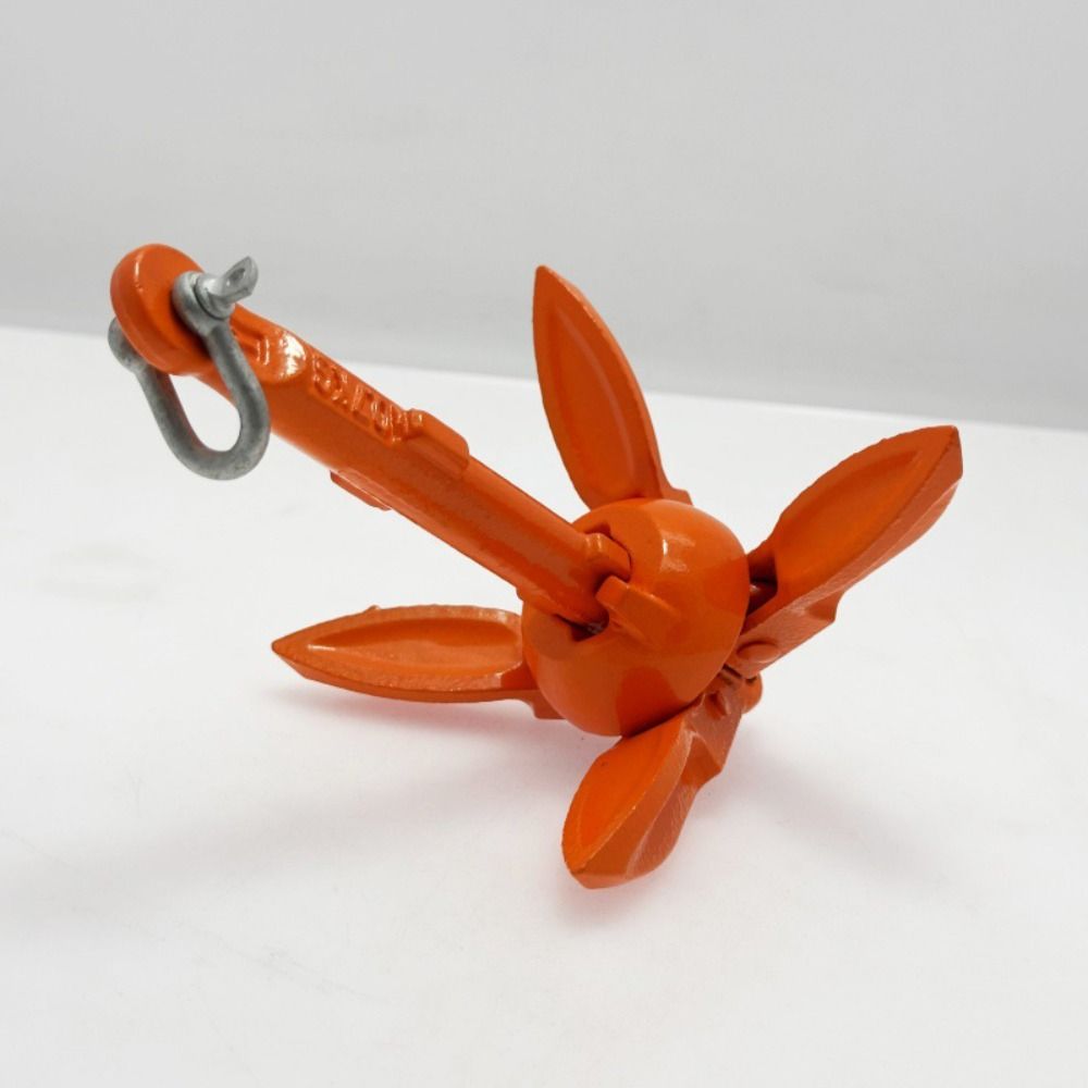Portable Folding Anchor Kit Aluminum Zinc Zinc Alloy Folding Boat Anchor SUP Paddle Board