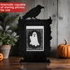 Gothic Halloween Crow Photo Frame Atmosphere Ornaments Multi-purpose Art Decorations For Home Desktop Festival Parties