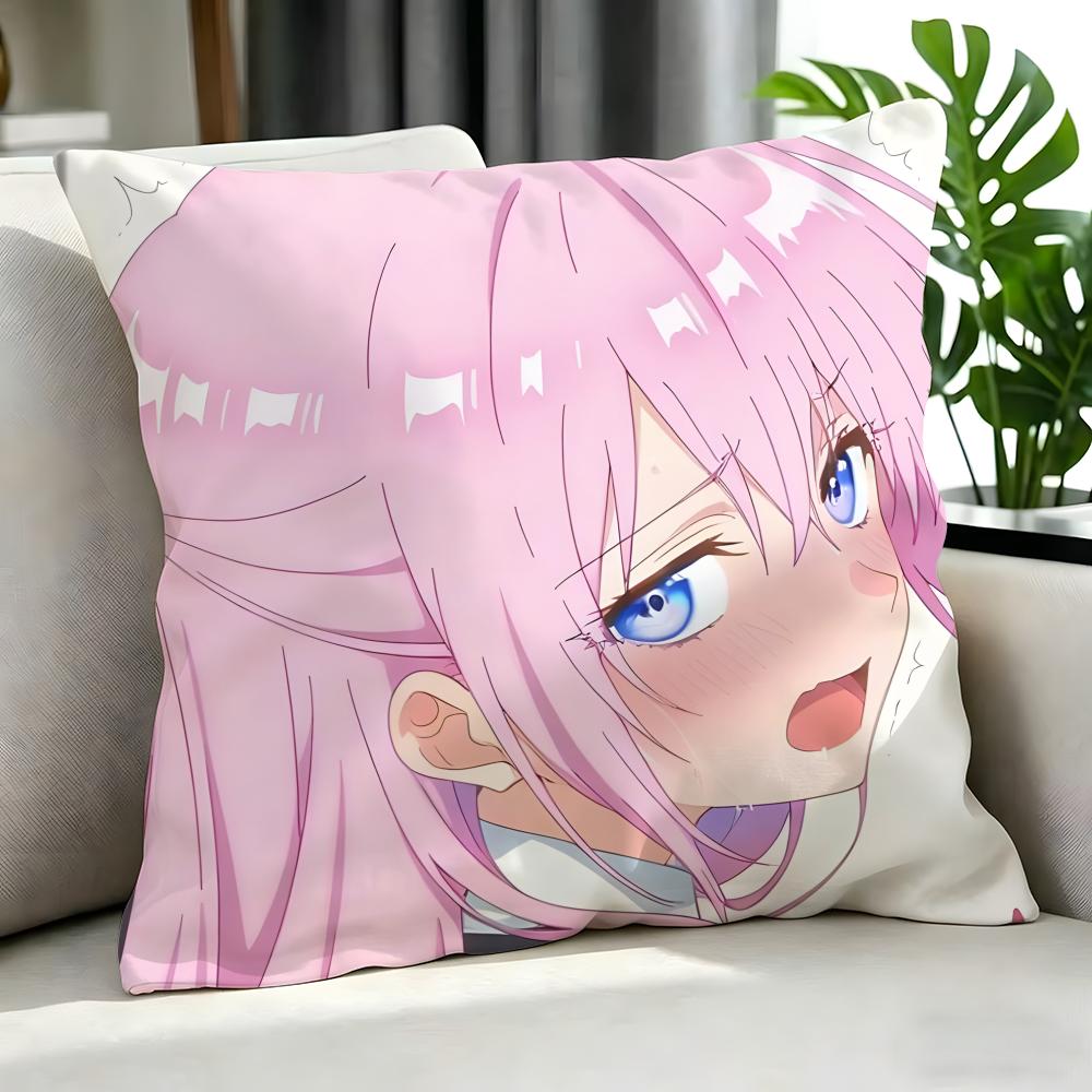 anime Shikimoris Not Just a Cutie Cushion Cover Cushion Cover Set Pcs x x x Pillowcase Decorative Sofa Home Decor