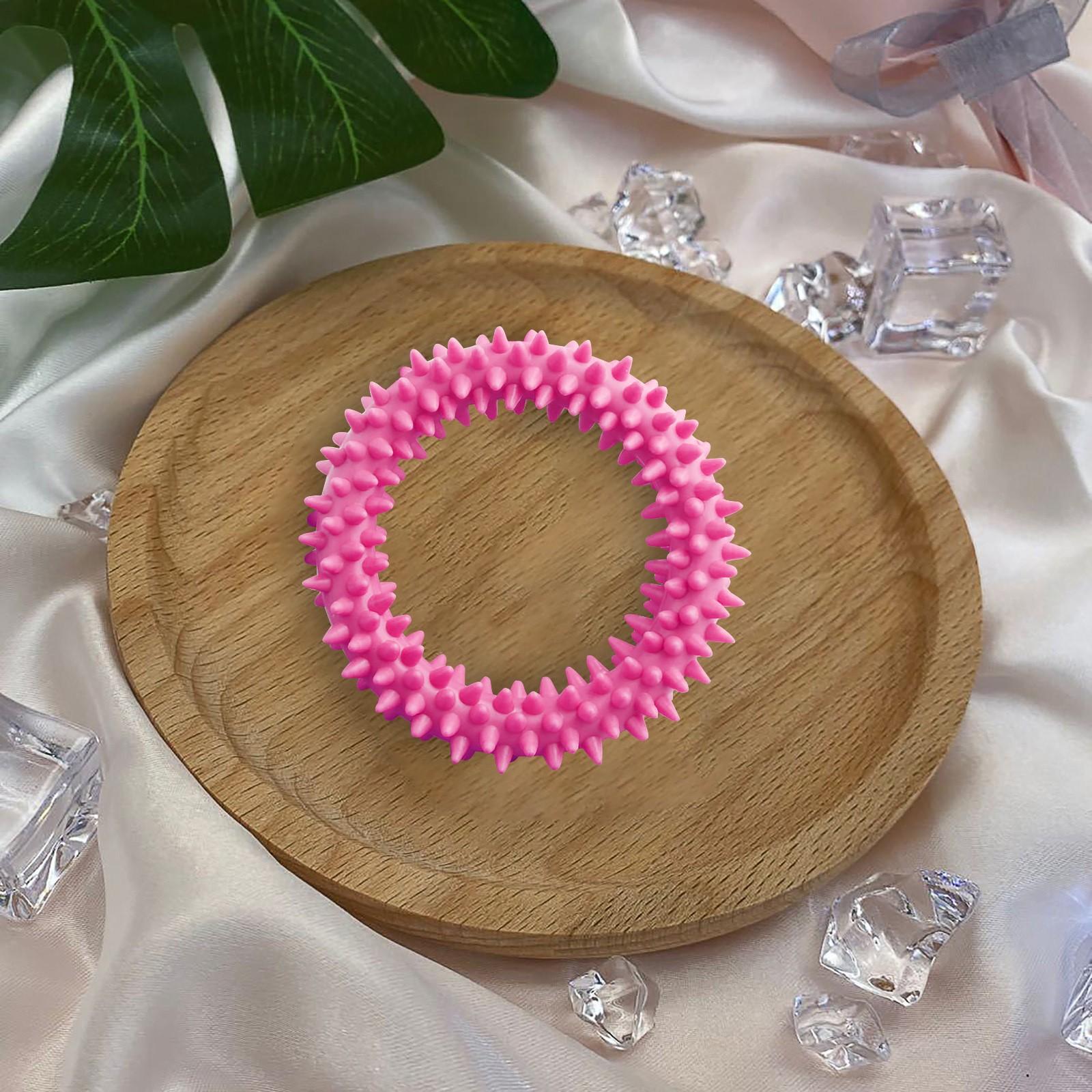 

Игрушки-кольца с шипами для снятия стресса розовый