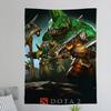DOTA 2 Character Chart Tapestry Home Decoration hippie bohemian decoration divination Wall Hanging Home Decor