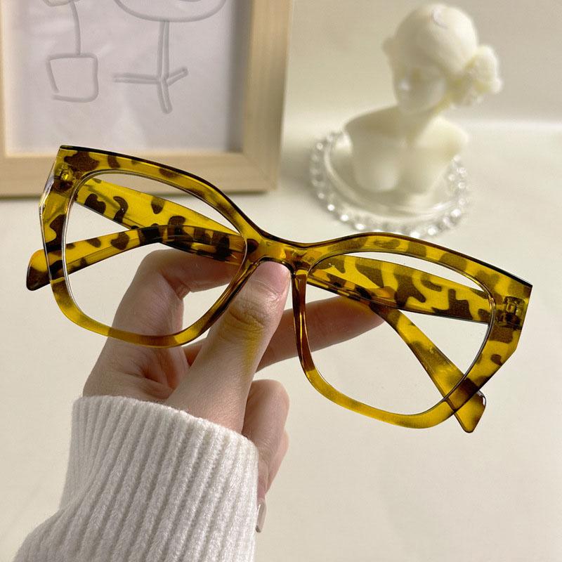 

Женские очки «кошачий глаз» с плоским зеркалом, градиентные цвета, защита глаз, компьютерные очки, классические новые оптические очки с защитой от синего света