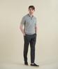 PANICALE Charcoal Slim Fit Cotton Twill Pants