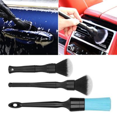 Scratch-Free Auto Detail Brush Kit Ultra- Soft Car Interior Brush  Auto Wash Accessories