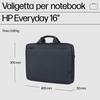 HP Valigetta Notebook 16.1" Poliestere Grigio Resistente all'Acqua con Tracolla