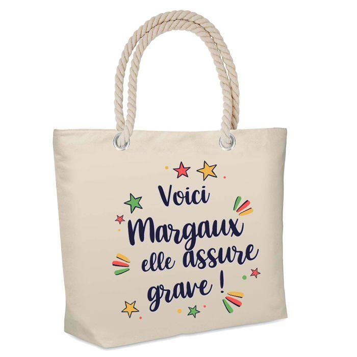 Sac cabas - PLANETEE - Margaux - Isotherme - Jute naturel - Imprimé en France