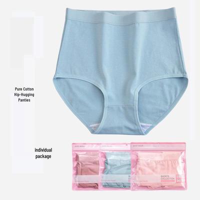 Calcinhas de Algodão Respiráveis de Cintura Alta para Mulheres Plus Size (200 Jin) - Controle Abdominal e Levanta Quadril para Meia-Idade e Idosos