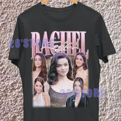 Rachel Zegler T Shirt Vintage Casual Breathable Streetwear Versatile Stretched Slightly Graphic Comfortable Homme