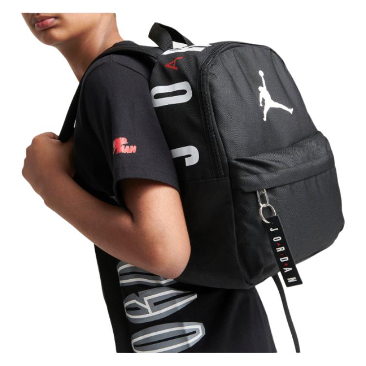 Jordan Athleisure Polyester Backpack Small Unisex Black 7A0654-023