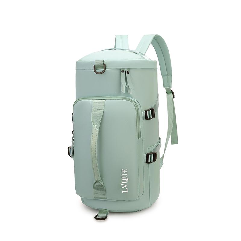 Sports Fitness Bag Women's Multi-Use Travel Bag Large Capacity Crossbody Bag Luggage Backpack