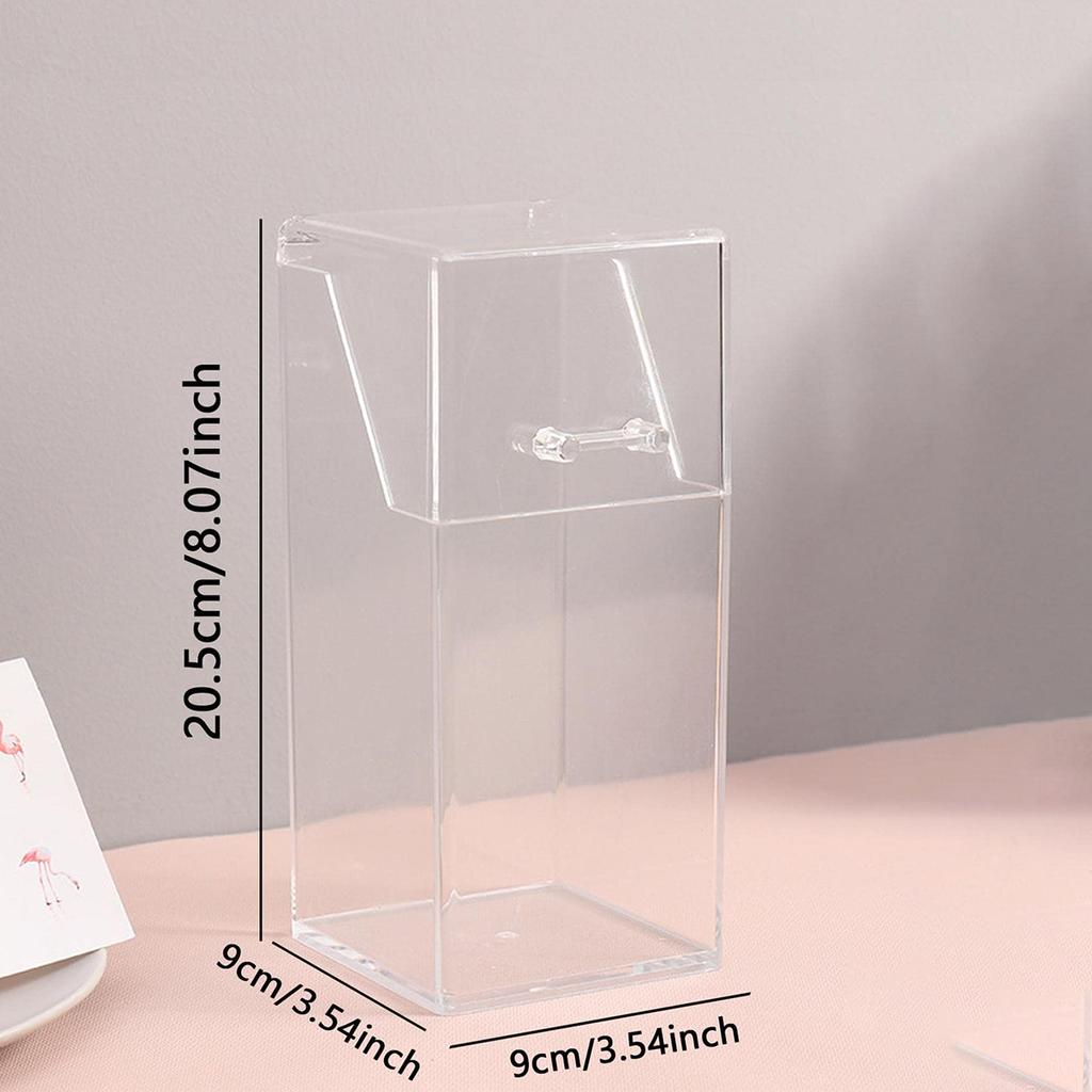 1 Stück Make-up-Pinsel Aufbewahrungsbox, schlichtes und transparentes multifunktionales Make-up-Pinsel-Aufbewahrungsgestell, schlicht, langlebig und praktisch