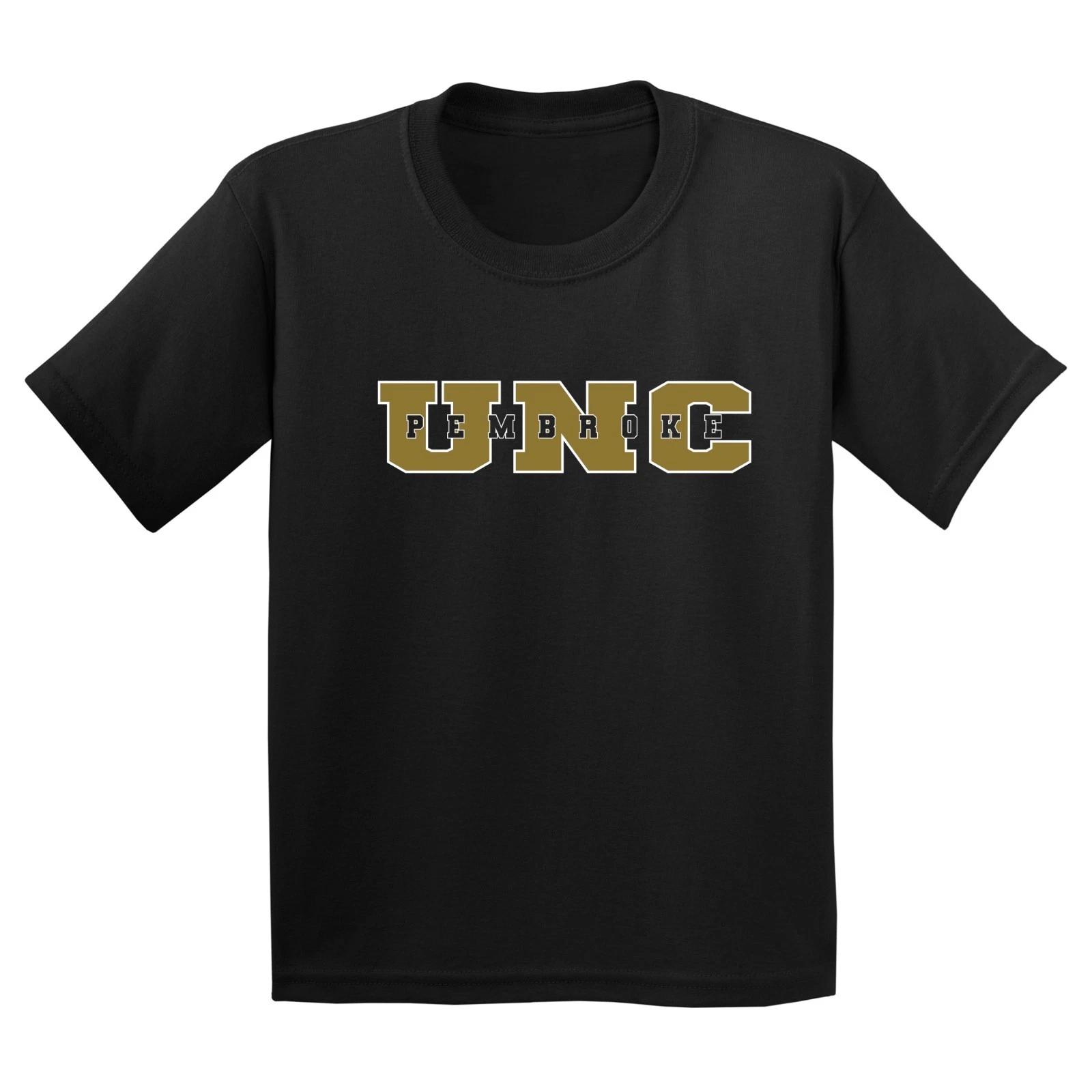 UNC Pembroke Basic Block Youth T-Shirt - Black L