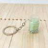 Roztomilý přívěsek na klíče Bubble Tea Kawaii přívěsek na batoh Mini přívěsky šálků Dárky pro páry