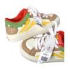Autumn Burger Shoes Versatile Chic Niche Shoes 2025 New Little White Shoes Big Head Bread Shoes Sports Shoes Women's Shoes