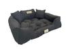 Dog Bed KINGDOG 55x45 Cm Personalized Waterproof Black