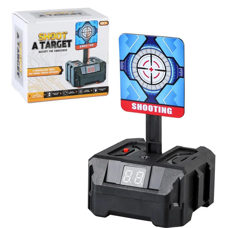

Auto-Reset Electric Target For Guns Desktop games Shooting competition party game scoring Practice Target for kids adult gifts