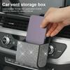 Multifunctional Sparkling Rhinestone Glitter Organizer Vehicle Interior Accessory Auto Storage