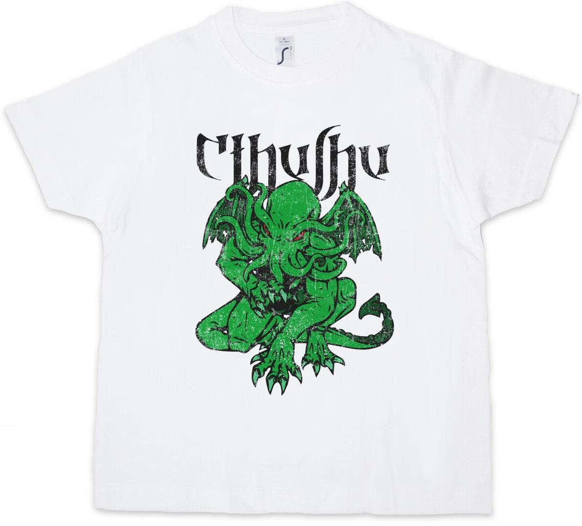 CTHULHU VI Kids Boys T-Shirt Wars Horror Arkham Miskatonic Lovecraft Dunwich- 120
