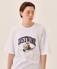 DISTN9NE Biker Bear Short Sleeve T-Shirt White (Lo2Tu317-002)