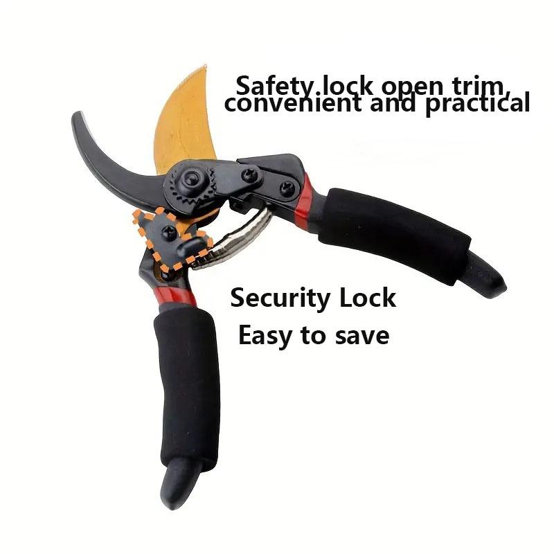 Garden Pruner Shears SK5 Blade Pruning Scissors for Bonsai Fruit Trees Flowers Branches Garden Pruners